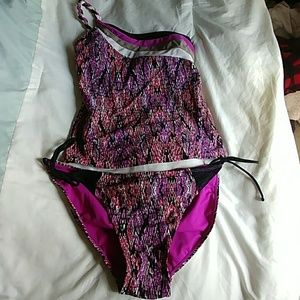 LAST CHANCE! Cute tankini sz xl